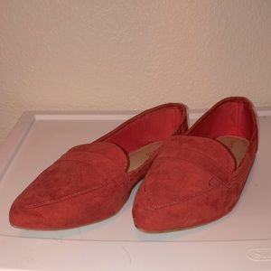 Faux Suede Flats
